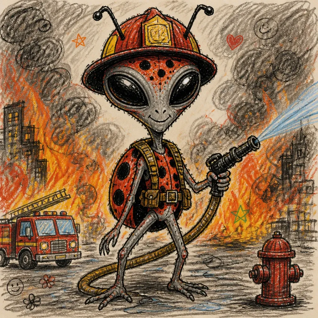 Ladybug x Alien