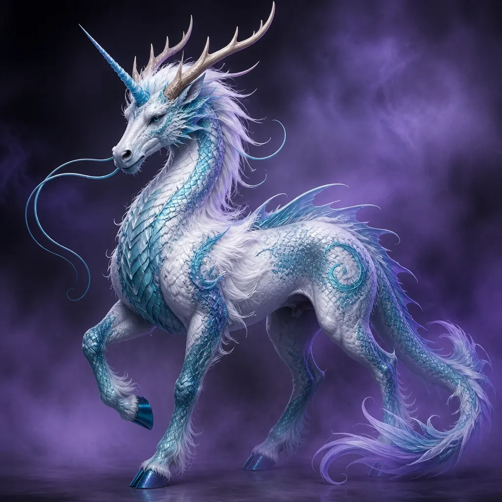 Unicorn x Azure Dragon