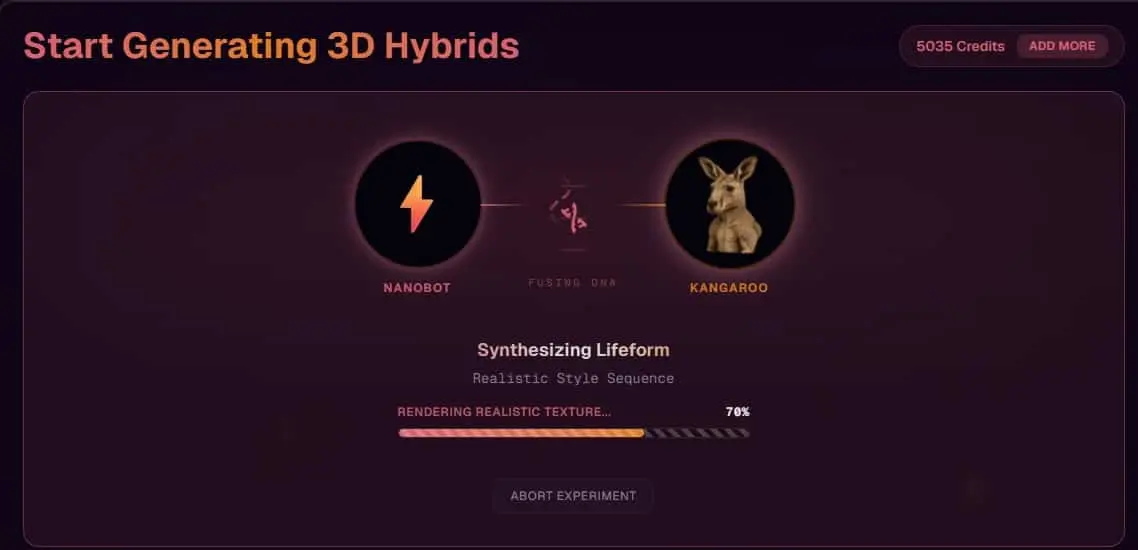 Aimagica AI Animal Hybrid Generator
