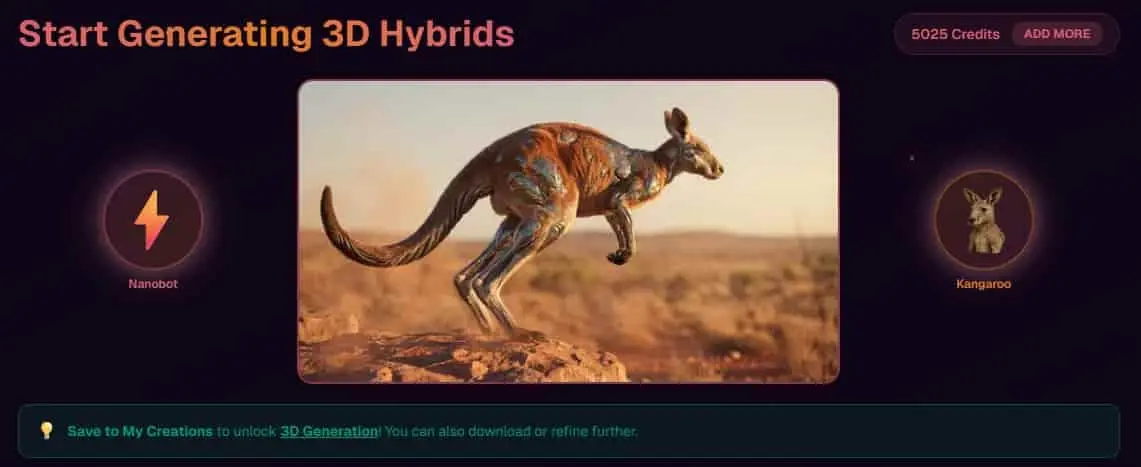 Aimagica AI Animal Hybrid Generator